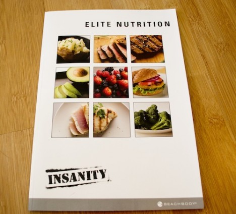 Lose Your Insanity Elite Nutrition Plan